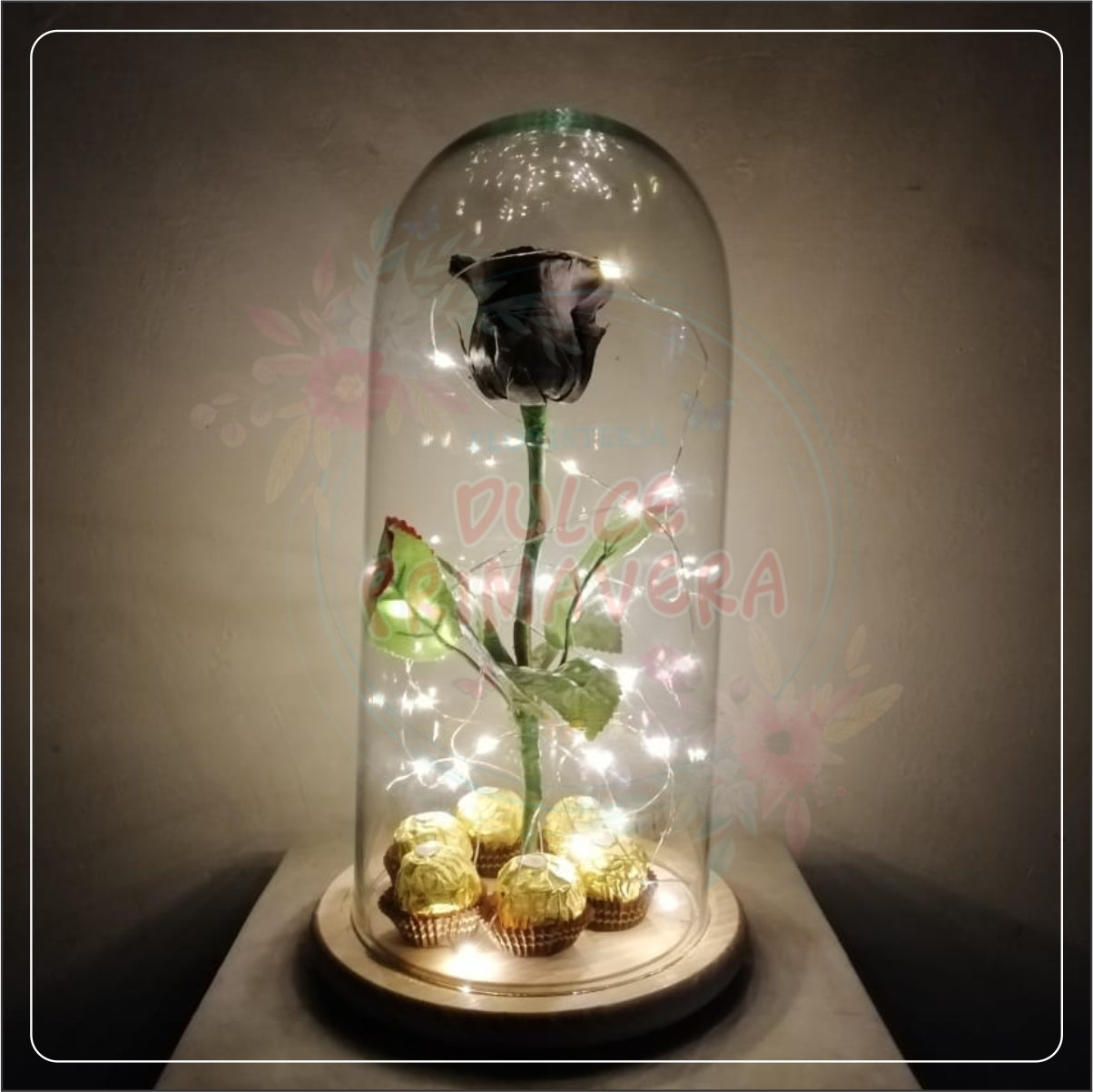 Rosa Preservada Natural